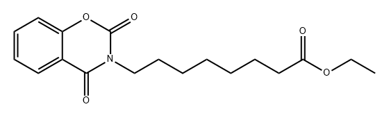 2H-1,3-Benzoxazine-3(4H)-octanoic acid, 2,4-dioxo-, ethyl ester