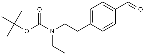 1,1-DimethylethylN-ethyl-N-[2-(4-formylphenyl)ethyl]carbamate;tert-butyl N-ethyl-N-[2-(4-formylphenyl)ethyl]carbamate